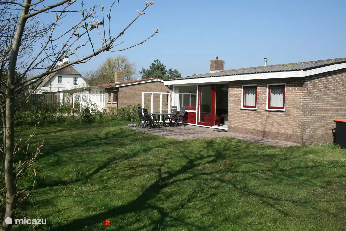 Bungalow Prévinaireweg 48 jardin