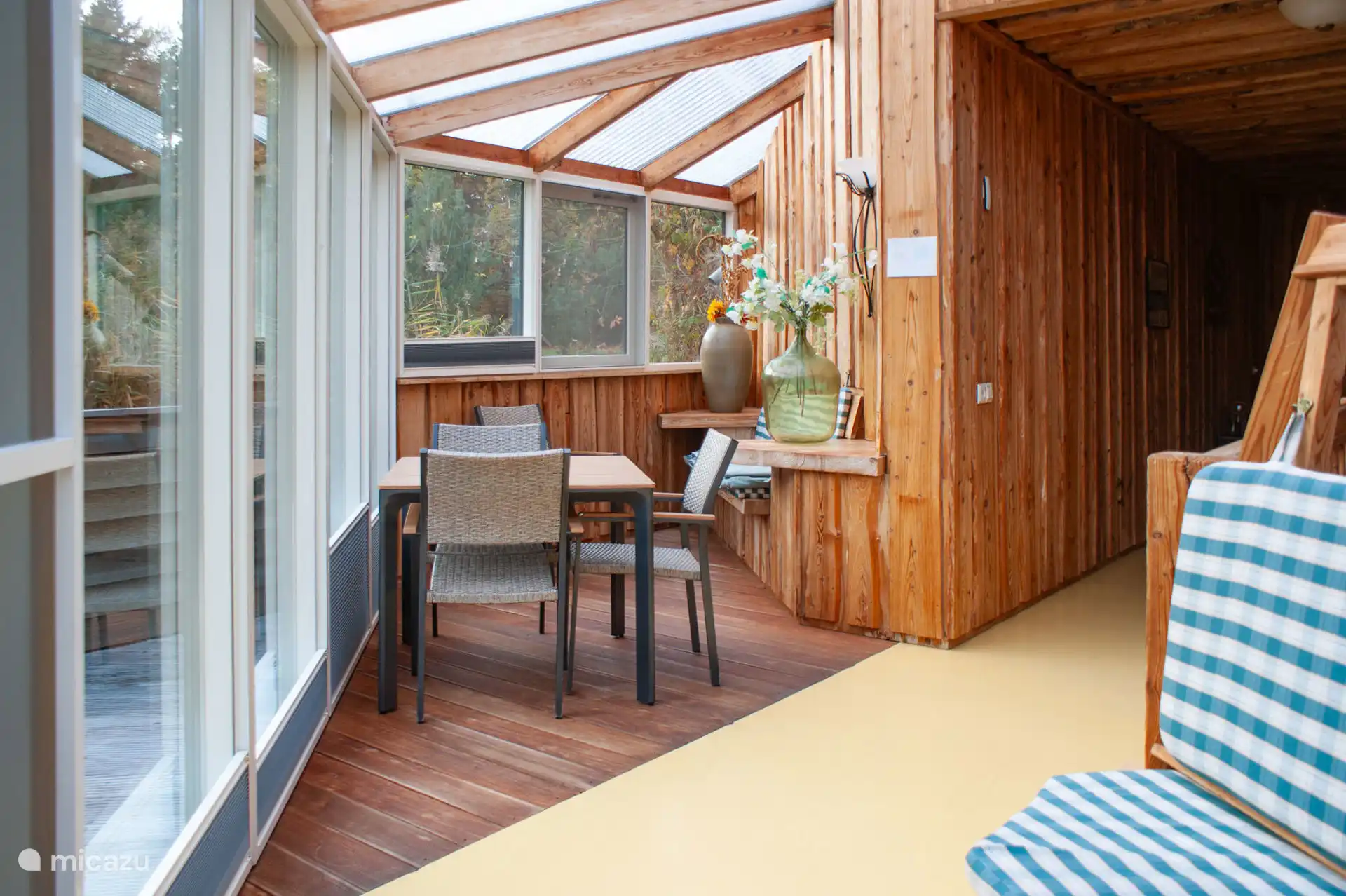 Una zona de estar agradable