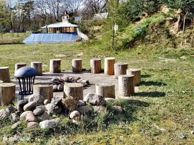 Acuadomo en Países Bajos, Güeldres, Zelhem - casa vacacional ubicación del pozo de fuego en relación con Aquadomum