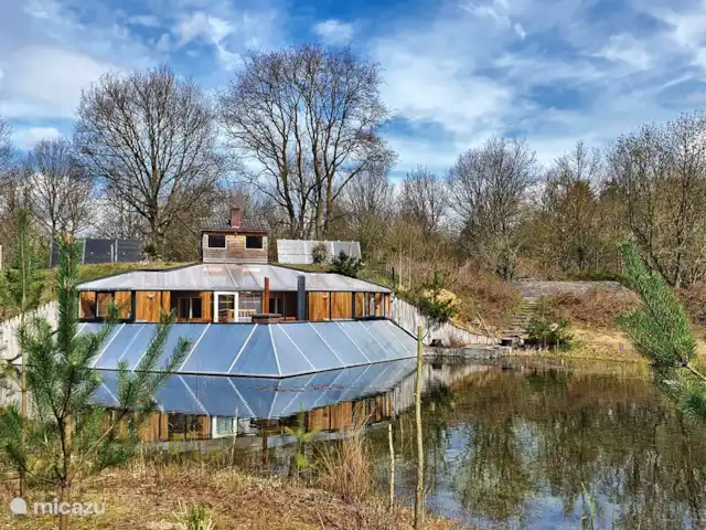 Acuadomo en Países Bajos, Güeldres, Zelhem - casa vacacional Acuadomo en invierno
