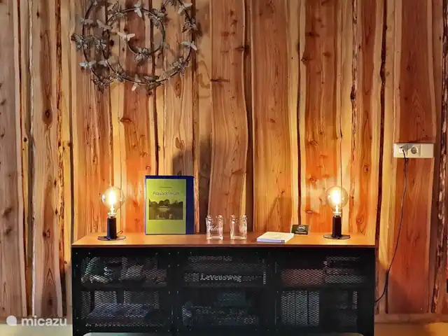 Acuadomo en Países Bajos, Güeldres, Zelhem - casa vacacional pasillo al entrar