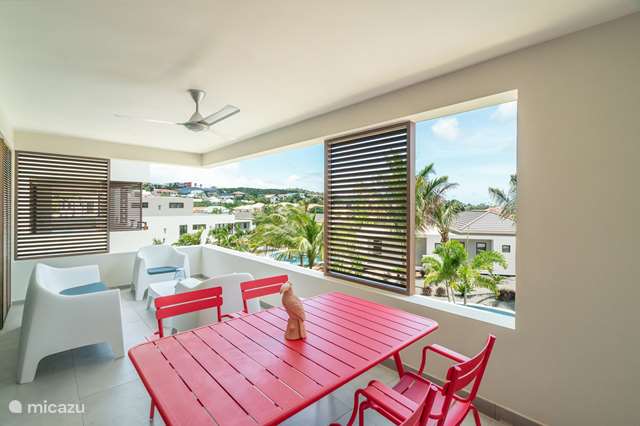 Vakantiehuis Curaçao, Banda Ariba (oost), Cas Grandi - appartement Jan Sofat LUX | Tiger Splash | Pool