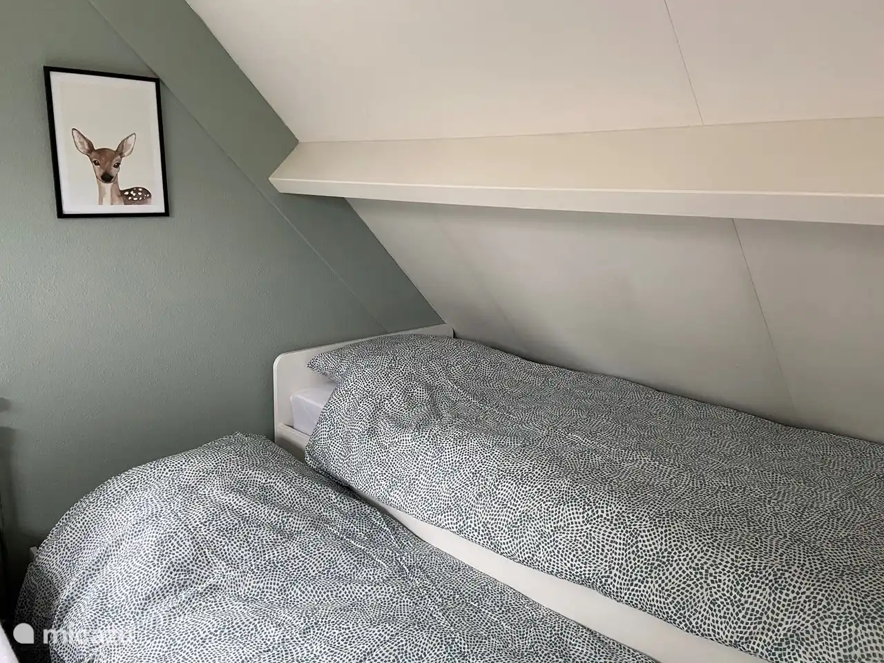 Wenn ein viertes Kind mitkommt, kann ein Zustellbett leicht ausgerollt werden.