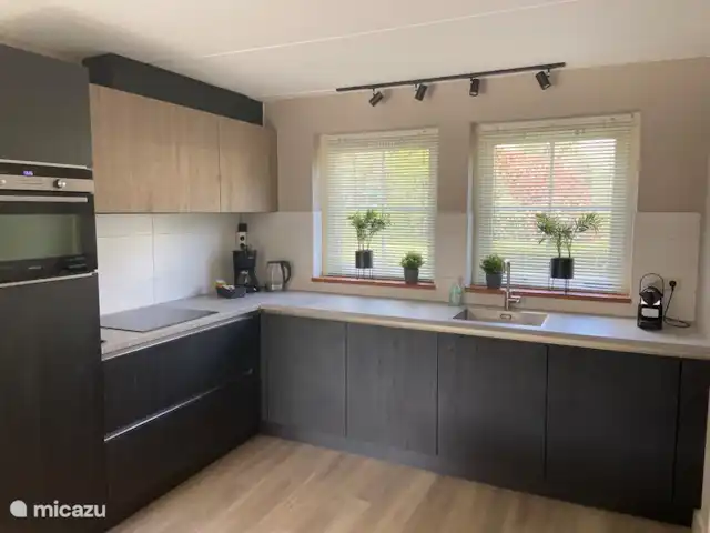 Bosboerderij de Veluwe | Pays-Bas, Gueldre, Lunteren - maison de vacances nouvelle cuisine avec plaque à induction, lave-vaisselle et four mixte
