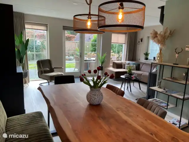 Bosboerderij de Veluwe | Pays-Bas, Gueldre, Lunteren - maison de vacances Table à dinner