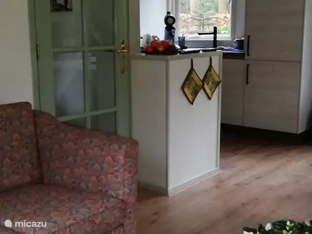 De Hazelaar, maison n° 128 | Pays-Bas, Gueldre, Ermelo - maison de vacances Coin cuisine avec grande fenêtre.