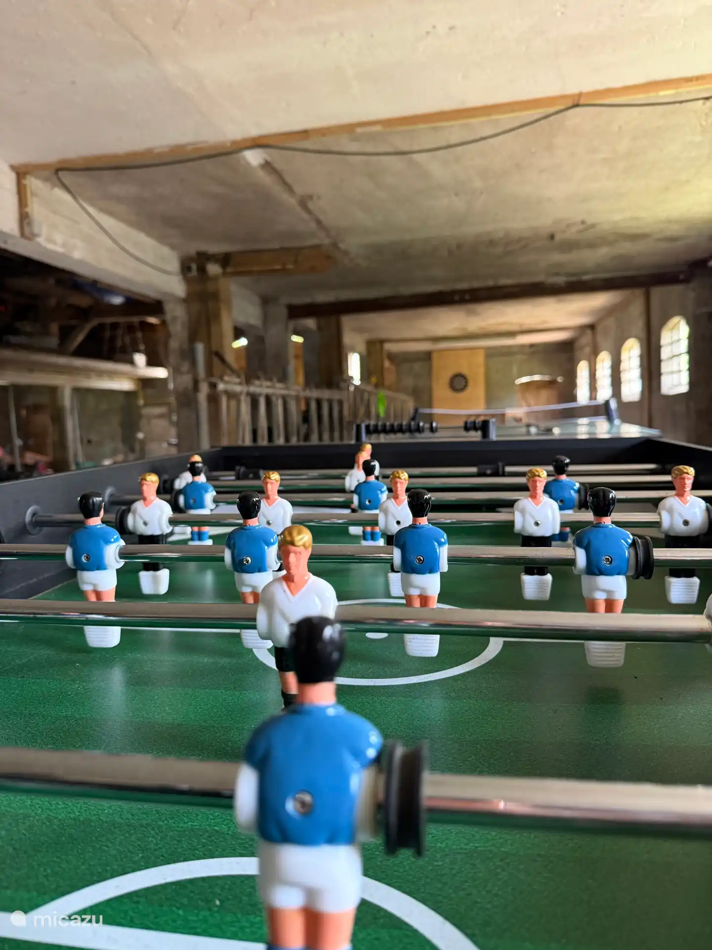 Scheune mit unterschiedlichen Spielmöglichkeiten 