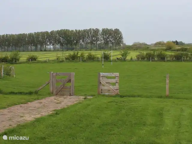 Granja de vacaciones De Steeg en Países Bajos, Güeldres, De Steeg - casa de campo El jardín delantero.