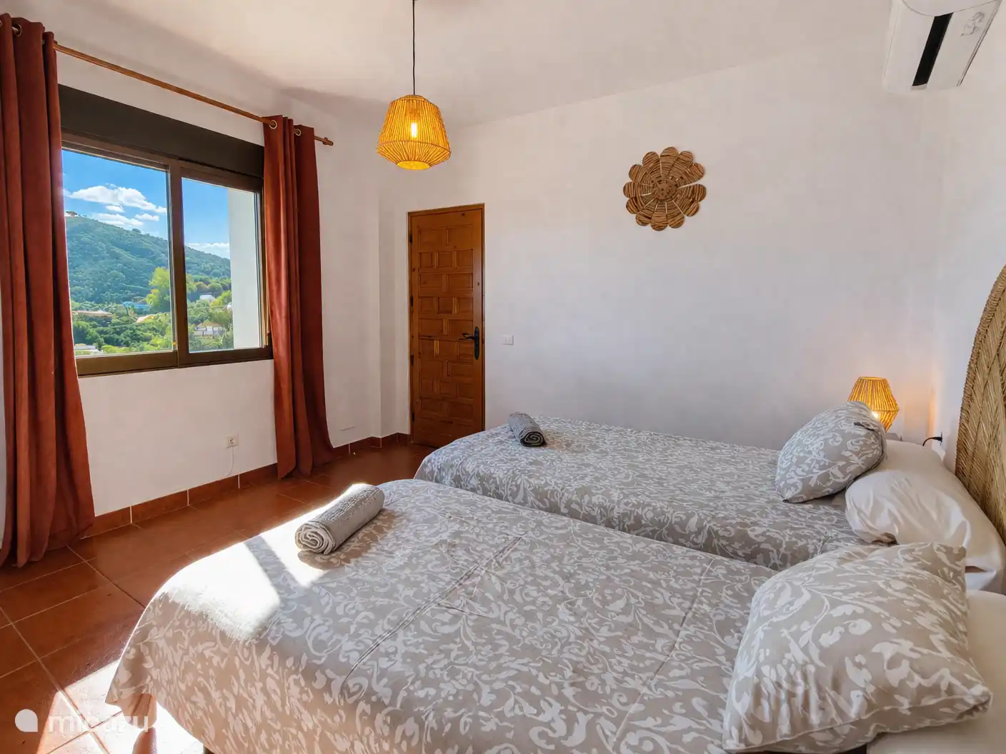 Prachtig uitzicht vanuit de kamer.