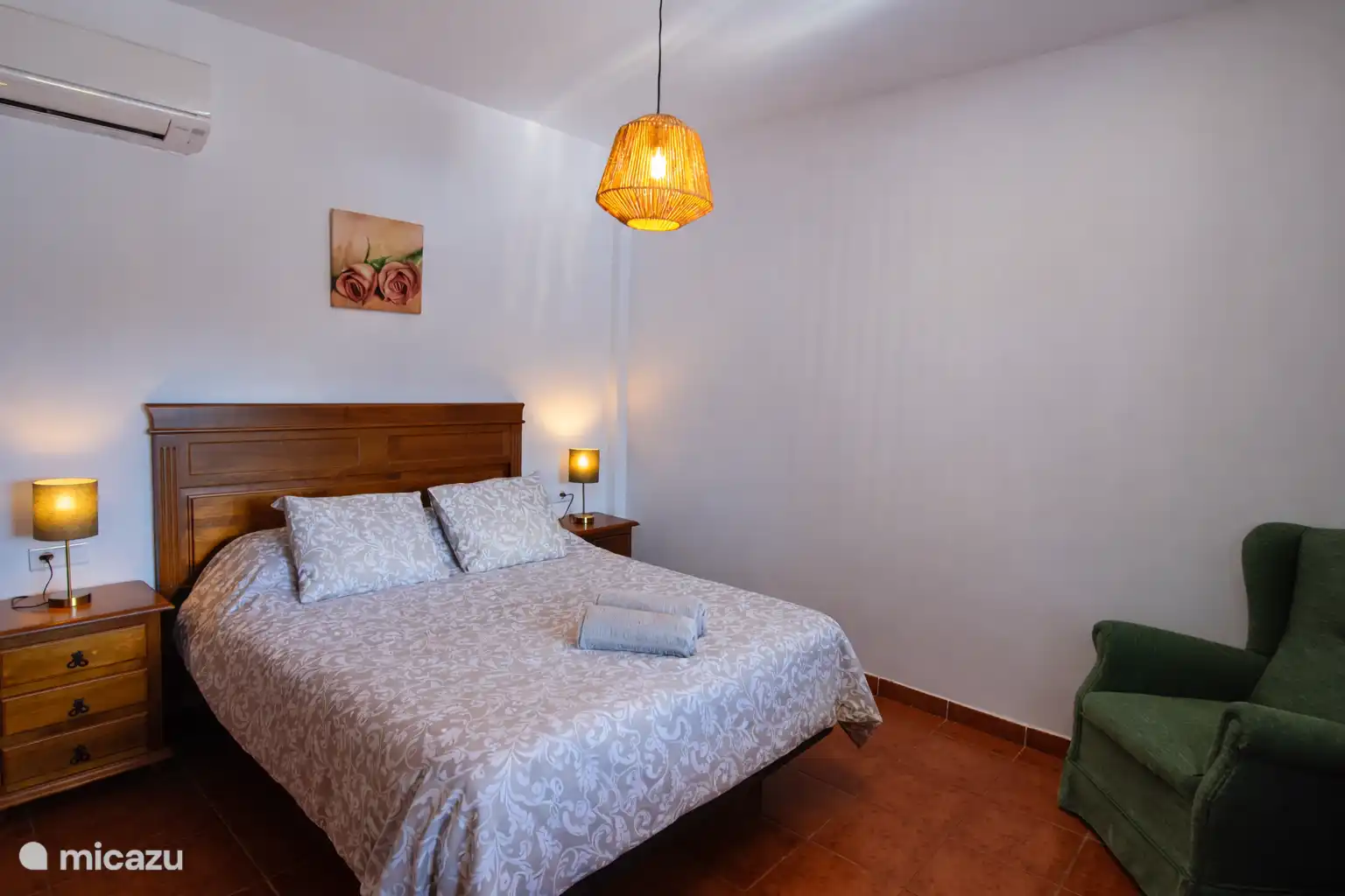 Tweepersoonskamer op de begane grond