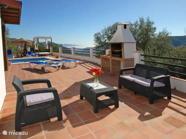 Villa Torcal 1 | Espagne, Costa del Sol, Comares - villa Coin salon extérieur confortable!