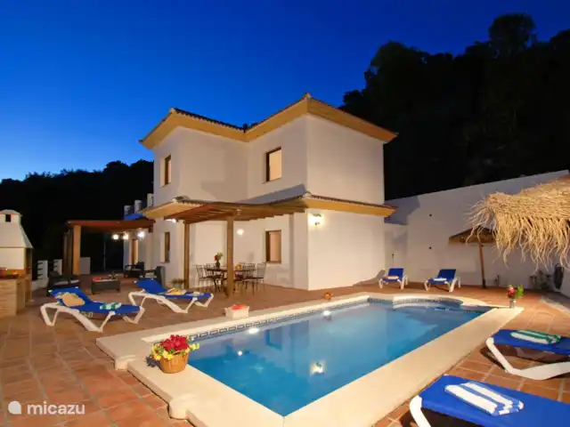 Villa Torcal 1 | Espagne, Costa del Sol, Comares - villa Villa El Torcal 1 la nuit.