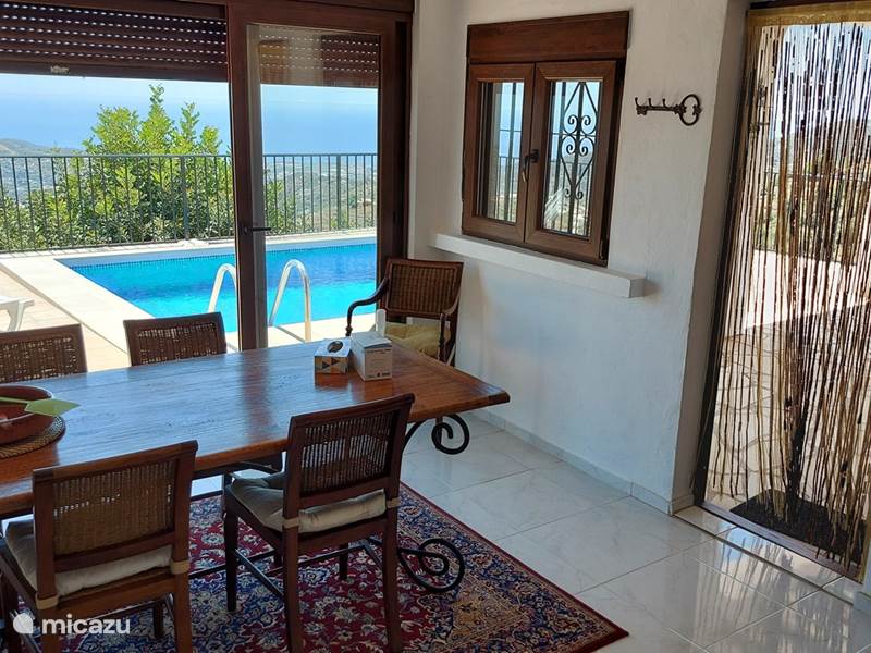 Vakantiehuis Spanje, Costa del Sol, Torrox Villa Casa AndaSol rust en uitzicht