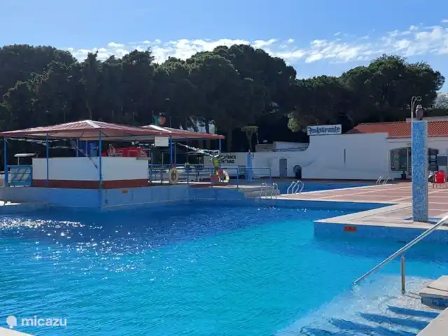 Location de Vacances Portugal, Algarve, Albufeira, studio - Studio avec vue mer Une grande piscine pour se rafraîchir après un bain de soleil