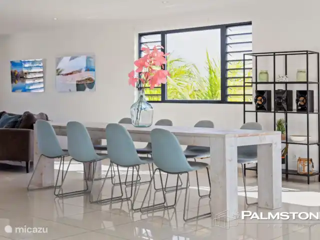 Villa familiar de lujo Grey Noble con vistas al mar en Curazao, Banda Arriba (este), Jan Thiel - villa Acogedora sala de estar