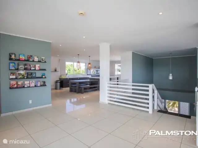 Villa familiar de lujo Grey Noble con vistas al mar en Curazao, Banda Arriba (este), Jan Thiel - villa Vista a la cocina