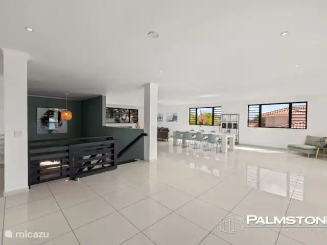 Villa familiar de lujo Grey Noble con vistas al mar en Curazao, Banda Arriba (este), Jan Thiel - villa Salón