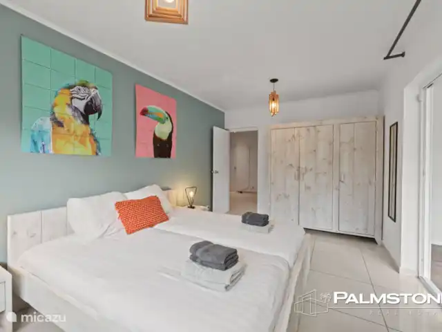 Villa familiar de lujo Grey Noble con vistas al mar en Curazao, Banda Arriba (este), Jan Thiel - villa Dormitorio 2