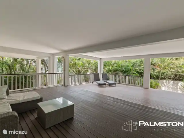 Villa familiar de lujo Grey Noble con vistas al mar en Curazao, Banda Arriba (este), Jan Thiel - villa Espacio exterior en la planta baja
