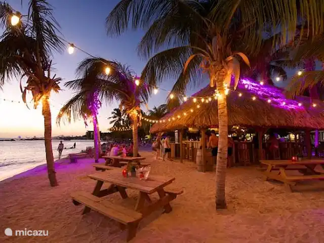 Villa familiar de lujo Grey Noble con vistas al mar en Curazao, Banda Arriba (este), Jan Thiel - villa Playa mambo de noche