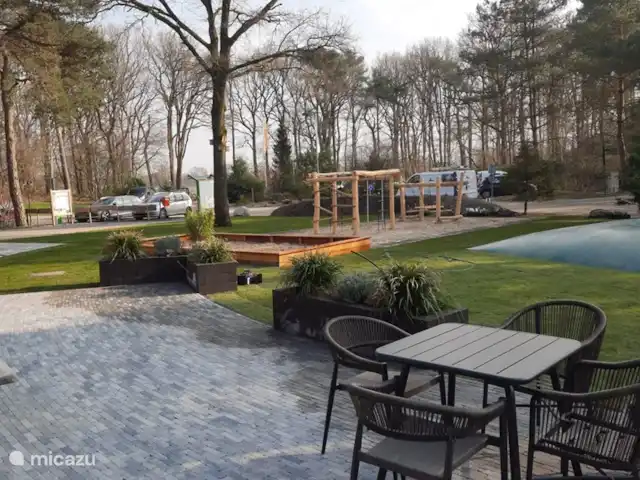 Vue forêt 2 | Pays-Bas, Drenthe, Diever - chalet vue du resto