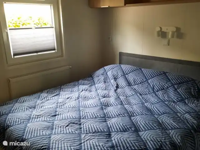 Vue forêt 2 | Pays-Bas, Drenthe, Diever - chalet Chambre avec un lit double
