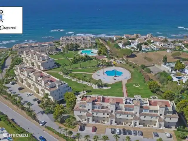 Balcones del Chaparral, Mijas Costa | Espagne, Costa del Sol, La Cala de Mijas - appartement vue aérienne des Balcones del Chaparral