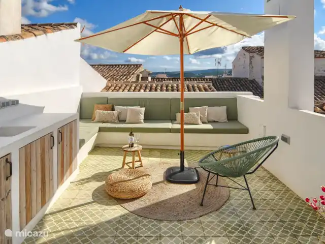 Casa En Grenyo huren in Spanje, Costa Blanca, Jávea - stadswoning Heerlijk dakterras voor de warme zomeravonden en de zachte wintermiddag.