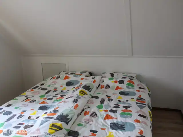 vakantiehuis huren in Nederland, Friesland, Sint Nicolaasga – De Zonnewijzer Slaapkamer 1 - dubbelbed boxspring