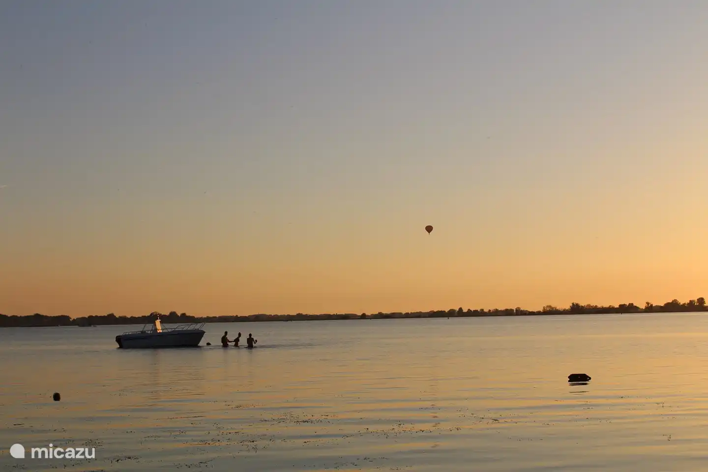 Abendsonne am Snekermeer bei Terherne