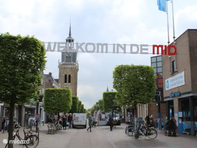 vakantiehuis huren in Nederland, Friesland, Sint Nicolaasga – De Zonnewijzer Joure, Winkelstraat
