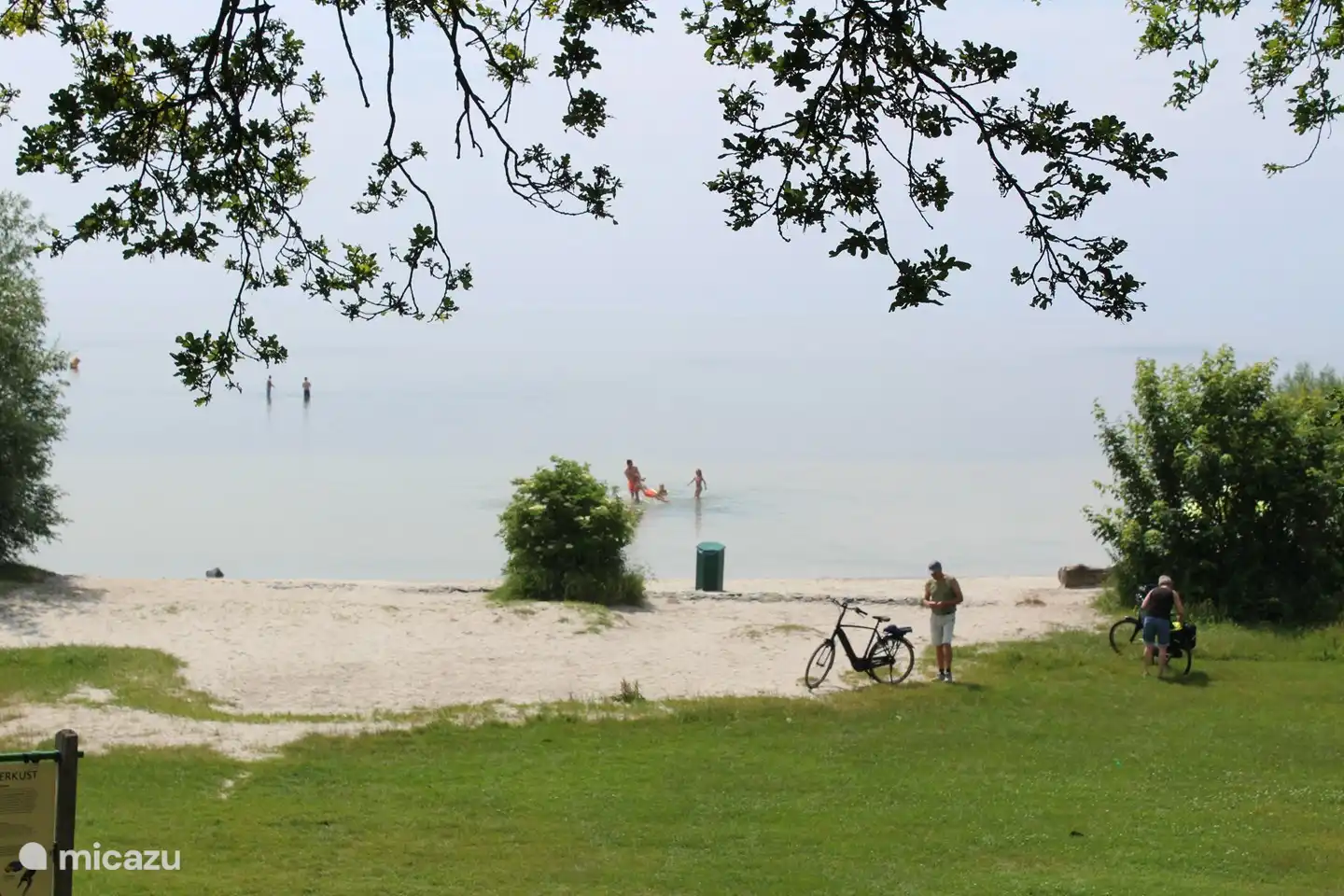 Blick von der Terrasse 't Mar