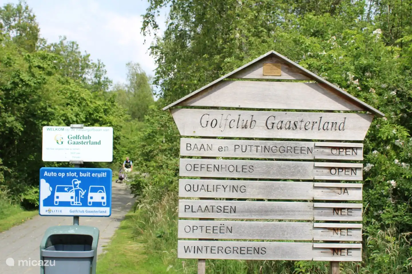 Natur Golfplatz in Oudemirdum