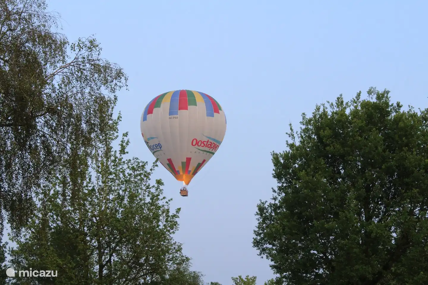 Ballonflug von Joure.