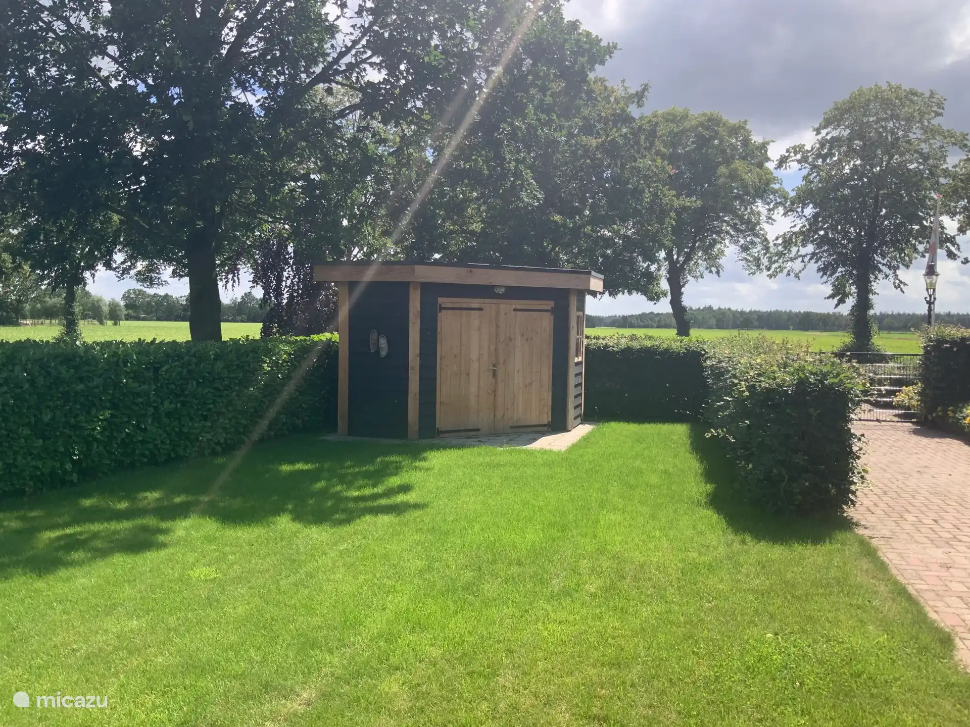 Nouveau hangar à vélos
