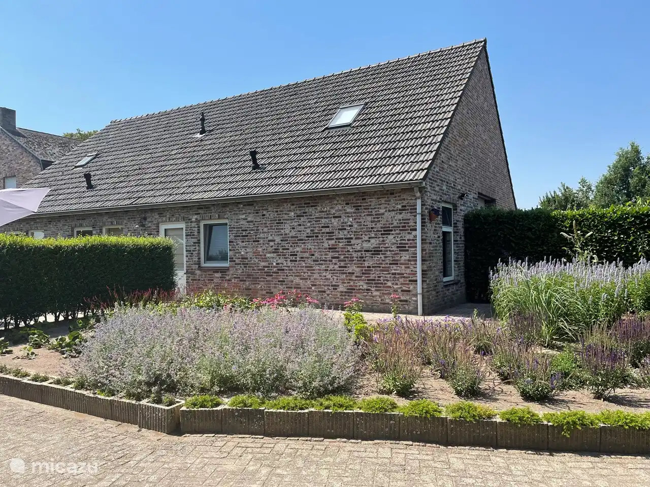 Garten neben dem Gästehaus