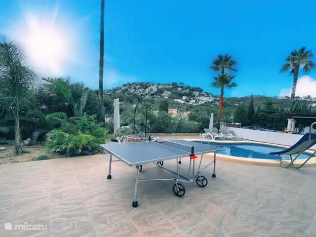 Villa-Alegria | Espagne, Costa Blanca, Benissa - villa Envie de jouer au tennis de table, nous y avons également pensé.