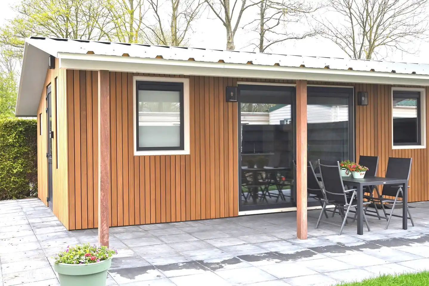 chalet, Oosterbierum, Friesland, Niederlande - Wad schön