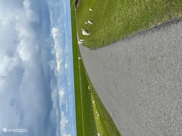 Die Straße in Richtung Westhoek