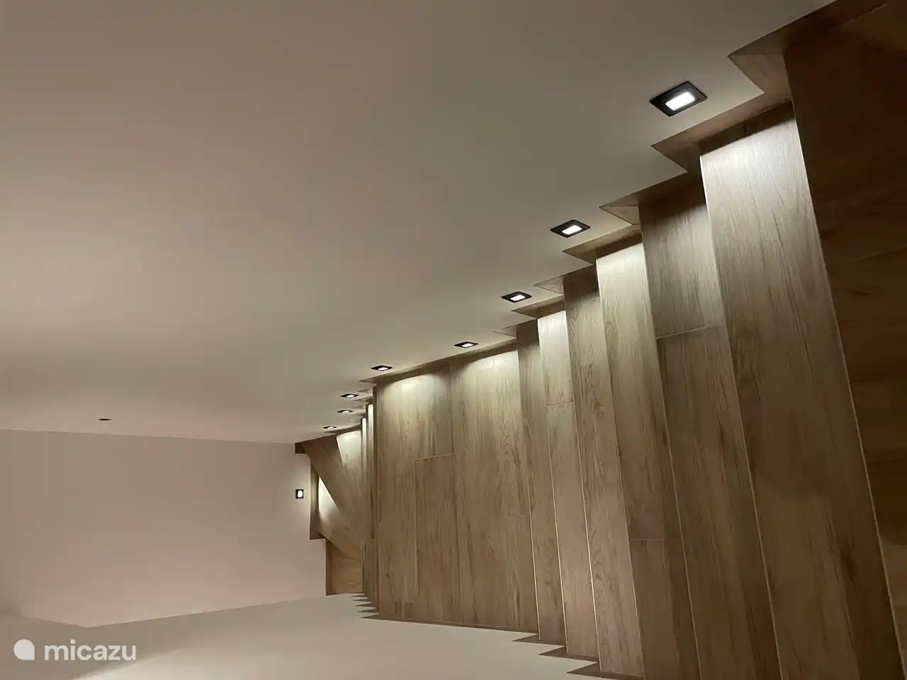 Escalier avec marchepieds