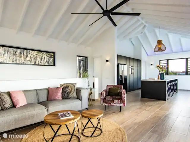 Ocean Sunset Villa | Curaçao, Curaçao-Centre, Blue Bay - villa Le salon