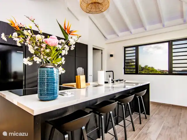 Ocean Sunset Villa | Curaçao, Curaçao-Centre, Blue Bay - villa Cuisine avec 4 places