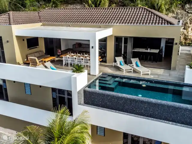 Ocean Sunset Villa | Curaçao, Curaçao-Centre, Blue Bay - villa Photo drone OSV