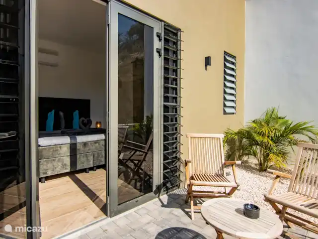 Ocean Sunset Villa | Curaçao, Curaçao-Centre, Blue Bay - villa Terrasse chambre 6
