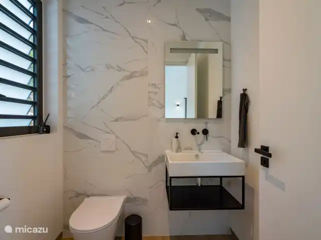 Ocean Sunset Villa | Curaçao, Curaçao-Centre, Blue Bay - villa Toilettes invités