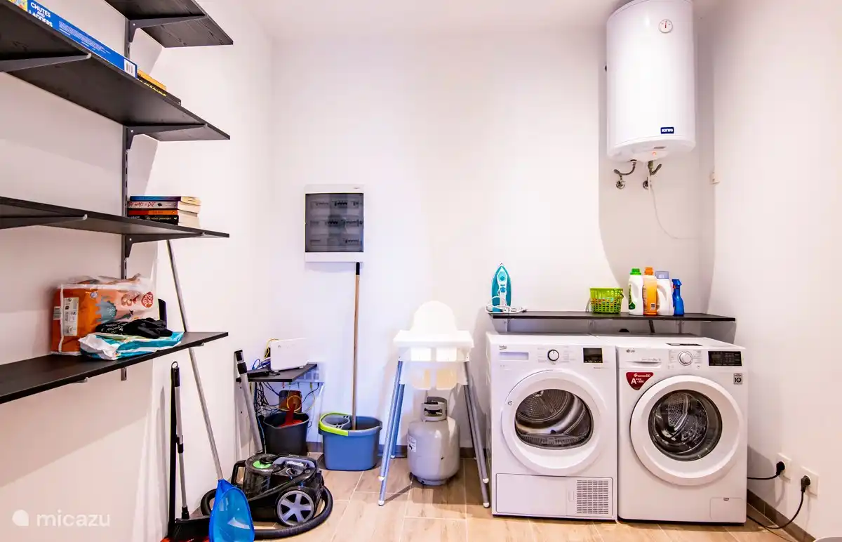 Salle de lavage et de repassage