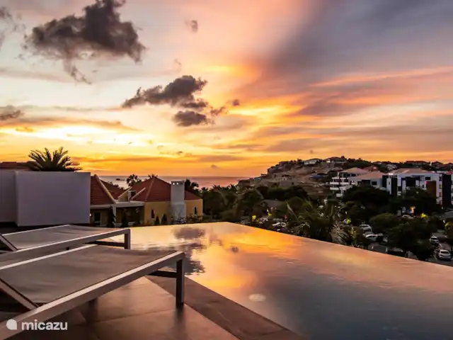 Ocean Sunset Villa | Curaçao, Curaçao-Centre, Blue Bay - villa Vues sur l'océan et le coucher du soleil