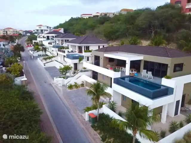 Ocean Sunset Villa | Curaçao, Curaçao-Centre, Blue Bay - villa Première villa dans la rue la plus proche de la plage de Bluebay