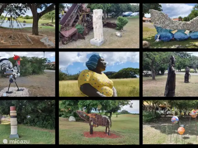 BlueBay Garden à la plage et à la piscine | Curaçao, Curaçao-Centre, Blue Bay - maison de vacances Sentier des sculptures sur Blue Bay
À l'heure actuelle, il y a 39 sculptures dans la station, dont 17 sont de grandes sculptures le long de différentes routes de la station.