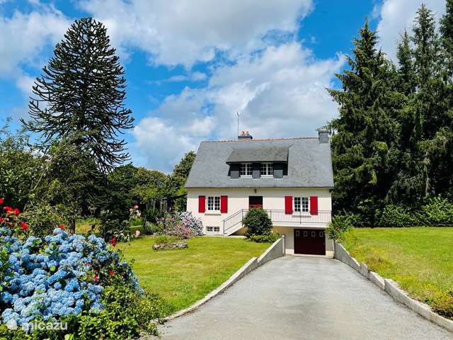 Holiday home in France, Brittany, Plouguernevel - holiday house Holiday home in the middle of nature